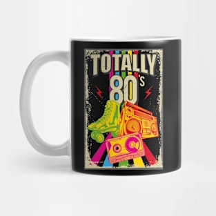 Funny 80s Retro 1980s Party Turntable Cassette Mug